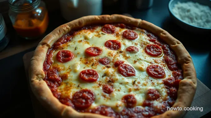 Chicago-Style Deep Dish Pizza