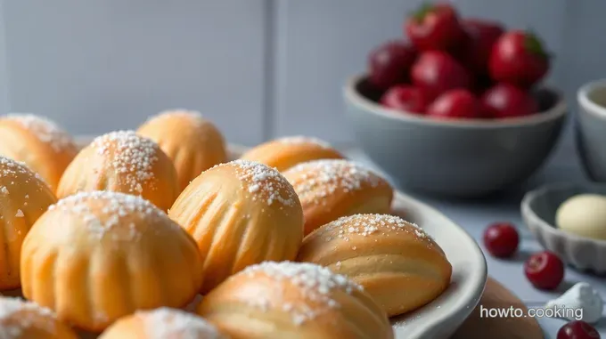 Classic French Madeleines: Light and Tender Shell Cakes