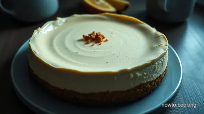 Creamy New York Style Cheesecake with a Graham Cracker Crust
