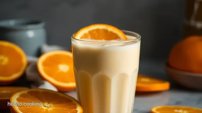 Creamy Orange Dreamsicle Smoothie