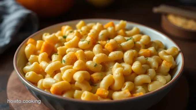 Creamy Squash Macaroni and Cheese Delight