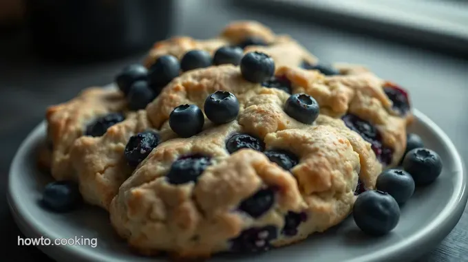 Delicious Blueberry Scones with Frozen Blueberries