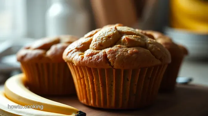 Deliciously Moist Banana Muffins