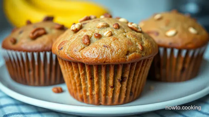 Deliciously Moist Banana Nut Muffins: A Classic Treat