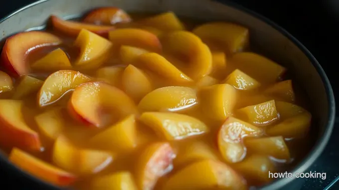 Deliciously Simple Peach Pie Filling
