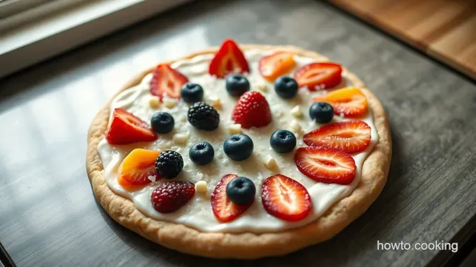 Delightful Sugar Cookie Fruit Pizzas