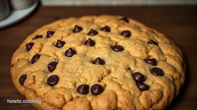 Gigantic Chocolate Chip Cookies: A Whimsical Delight