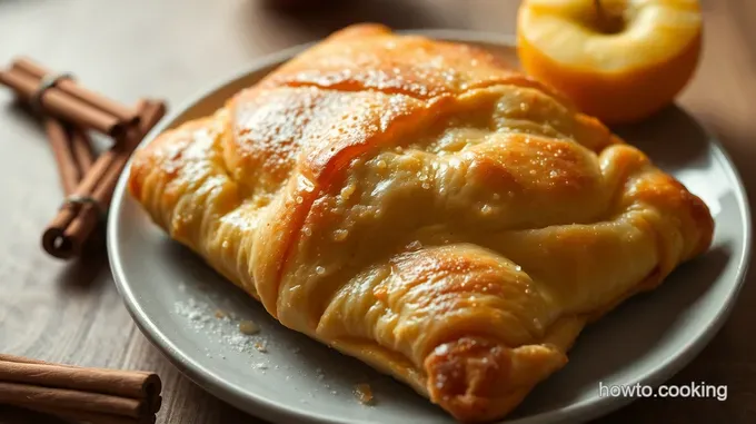 Golden Apple Turnovers with a Cinnamon Twist