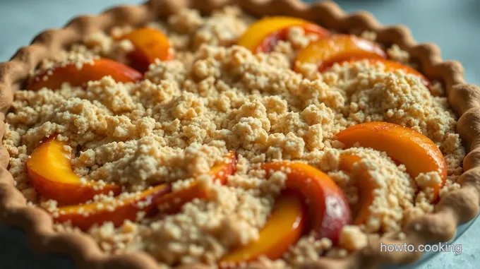 Heavenly Peach Crumb Top Pie: A Slice of Summer Bliss