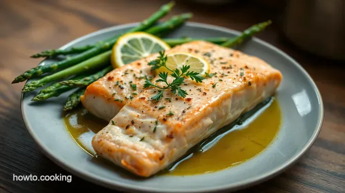 Lemon Herb Baked Salmon with Roasted Asparagus & Quinoa