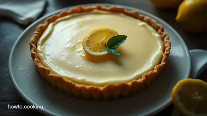 Luscious Creamy Lemon Pie: A Sunshine Slice of Delight