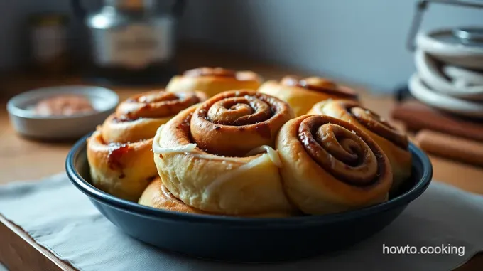 Quick & Easy No Yeast Cinnamon Rolls