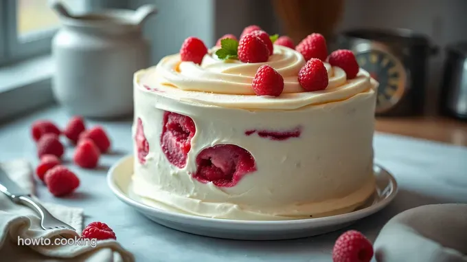 My Go-To Vanilla Bean Wedding Cake Recipe with Raspberry Swirl The Classic Vanilla Bean Wedding Cake