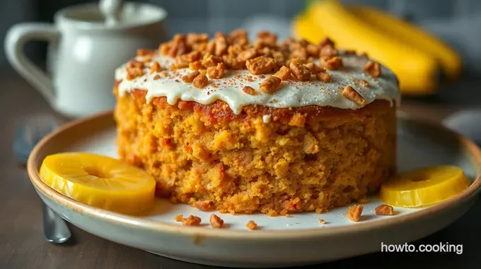 Tropical Twist Carrot Cake – Pineapple Delight!