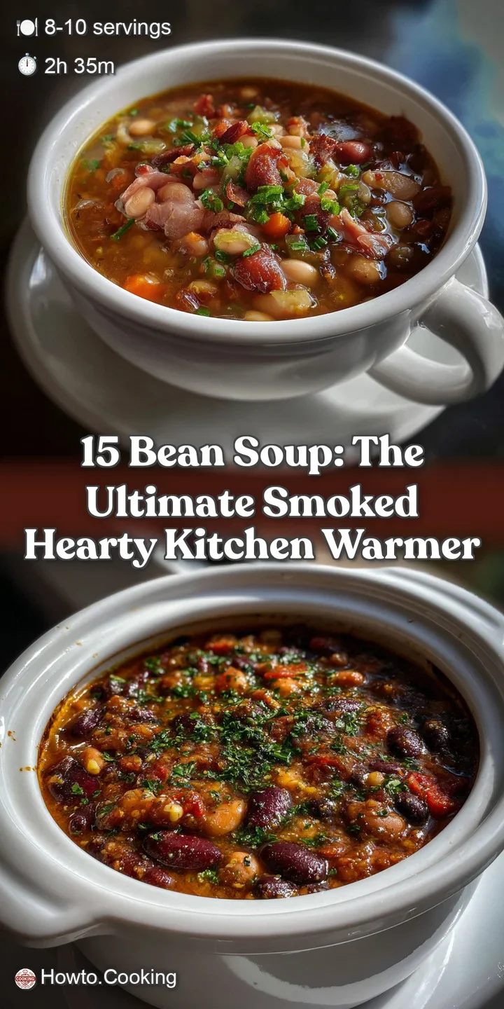 15 Bean Soup: The Ultimate Smoked Hearty Kitchen Warmer