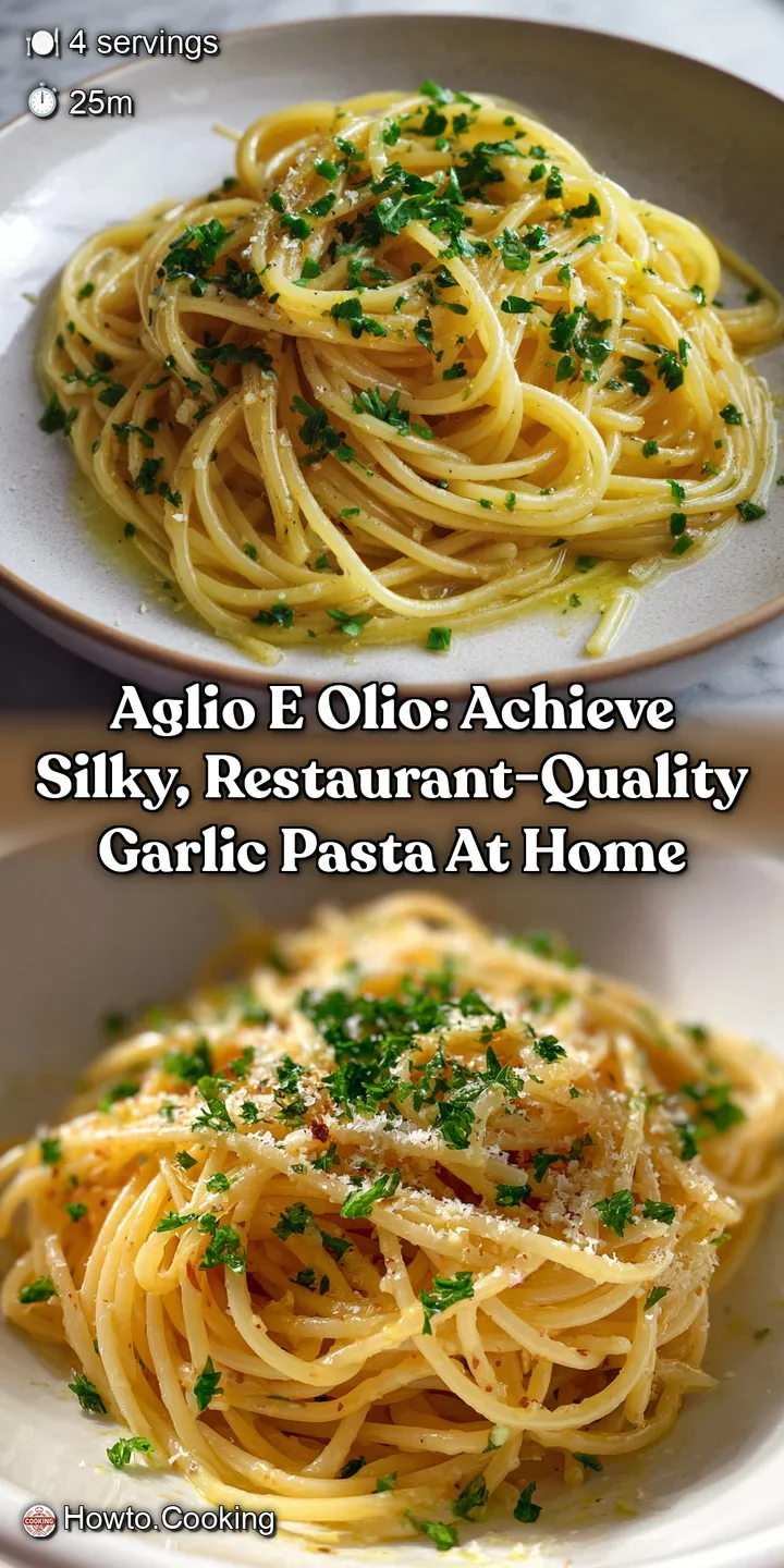 Aglio e Olio: Achieve Silky Restaurant-Quality Garlic Pasta At Home