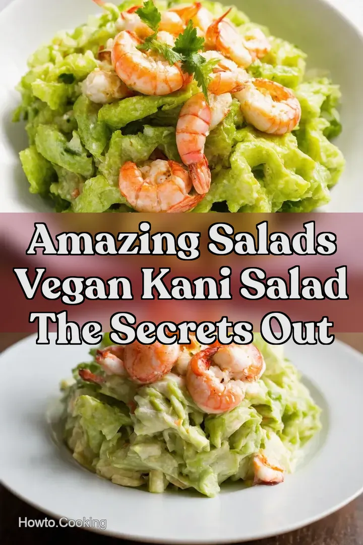 Amazing Salads Vegan Kani Salad The Secrets Out