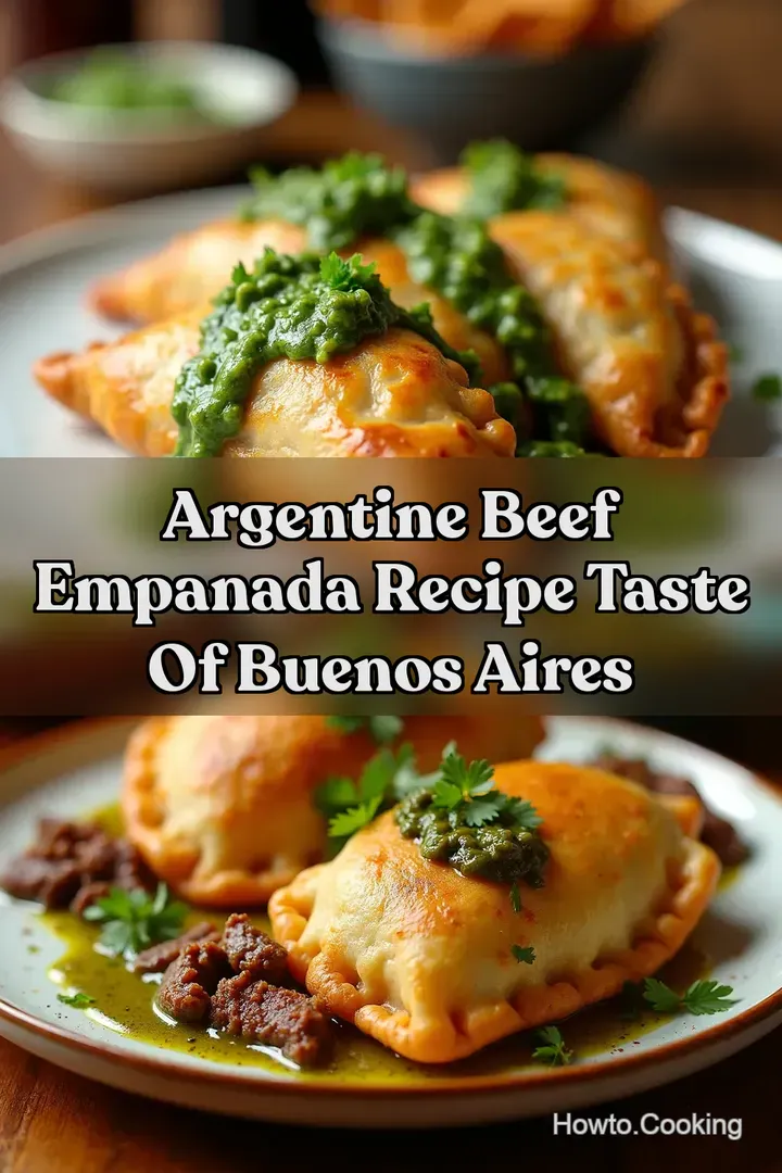 Argentine Beef Empanada Recipe Taste of Buenos Aires