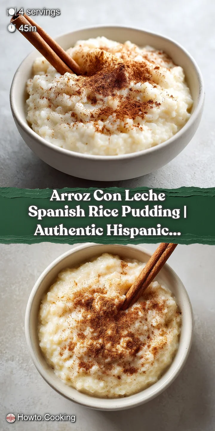 Close-up of soft, creamy rice grains coated in a rich white sauce with a fine dusting of brown cinnamon powder.