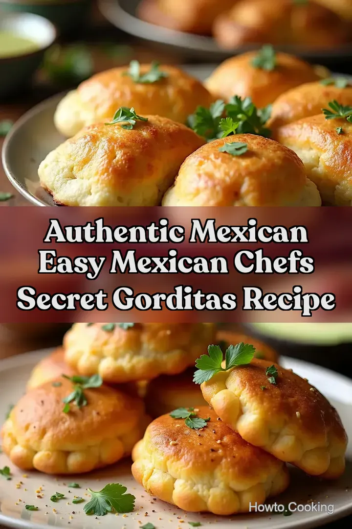 Authentic Mexican Easy Mexican Chefs Secret Gorditas Recipe