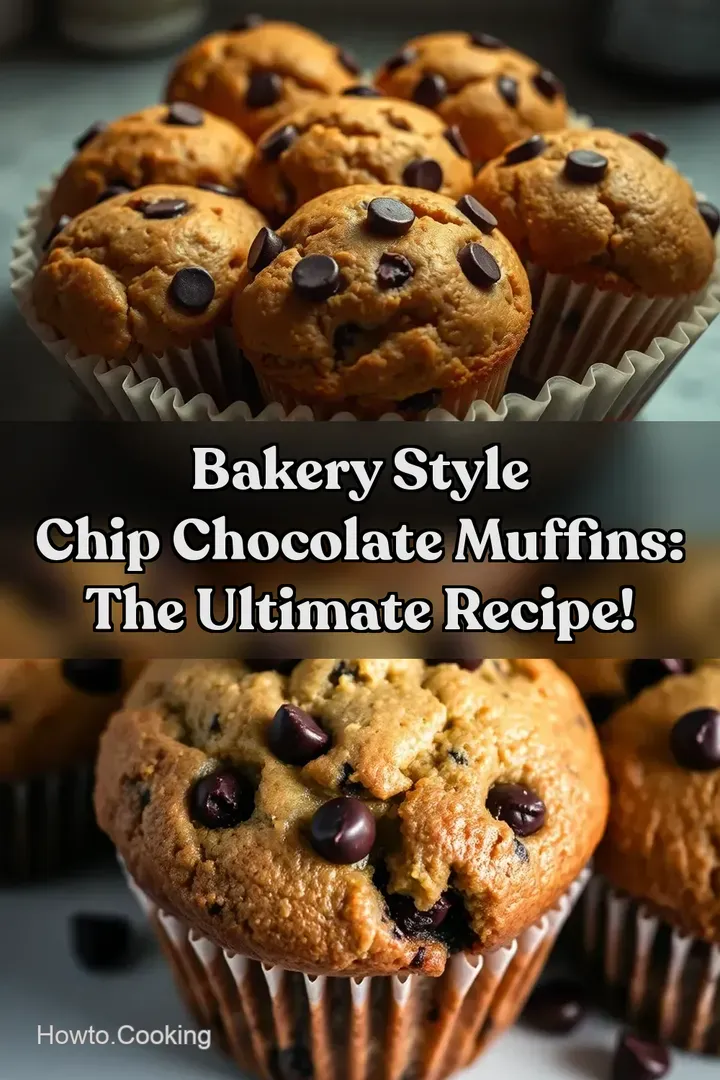 Bakery Style Chip Chocolate Muffins: The Ultimate Recipe!