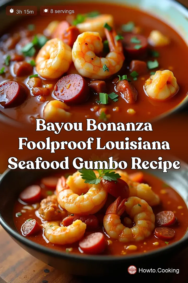 Bayou Bonanza Foolproof Louisiana Seafood Gumbo Recipe