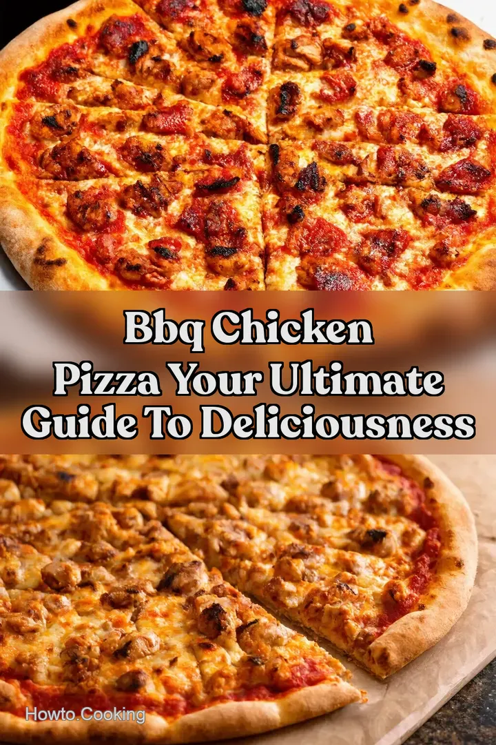 BBQ Chicken Pizza Your Ultimate Guide To Deliciousness