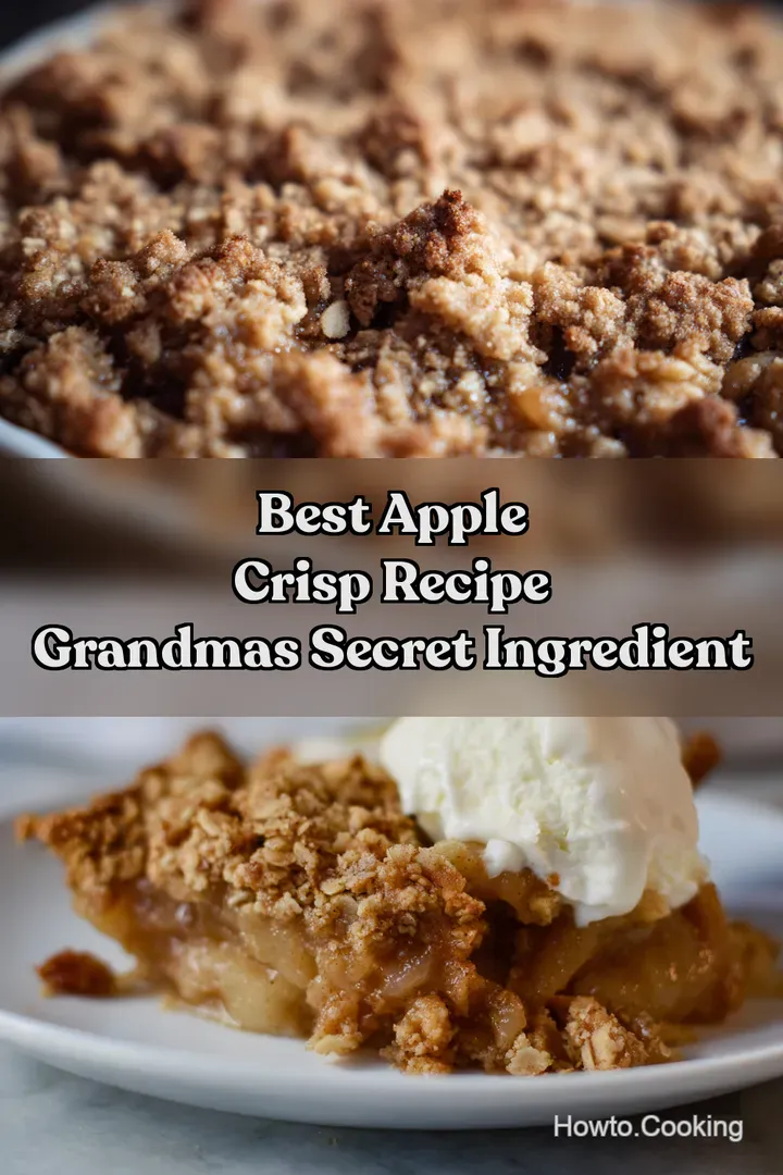 Best Apple Crisp Recipe Grandmas Secret Ingredient
