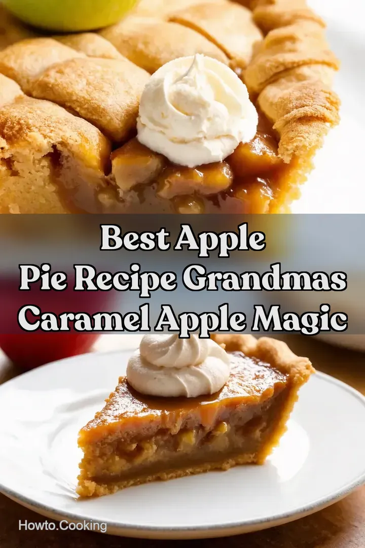 Best Apple Pie Recipe Grandmas Caramel Apple Magic : PIN FOR LATER Best Apple Pie Recipe Grandmas Caramel Apple Magic