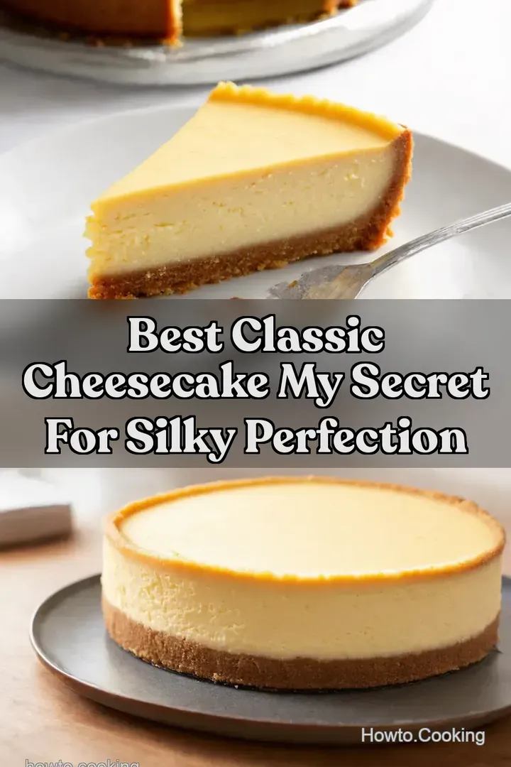 Best Classic Cheesecake My Secret For Silky Perfection