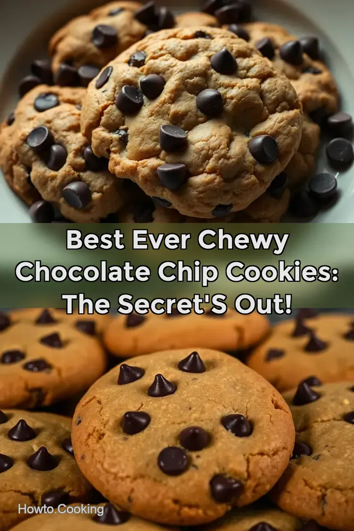 Best Ever Chewy Chocolate Chip Cookies: The Secret s Out!