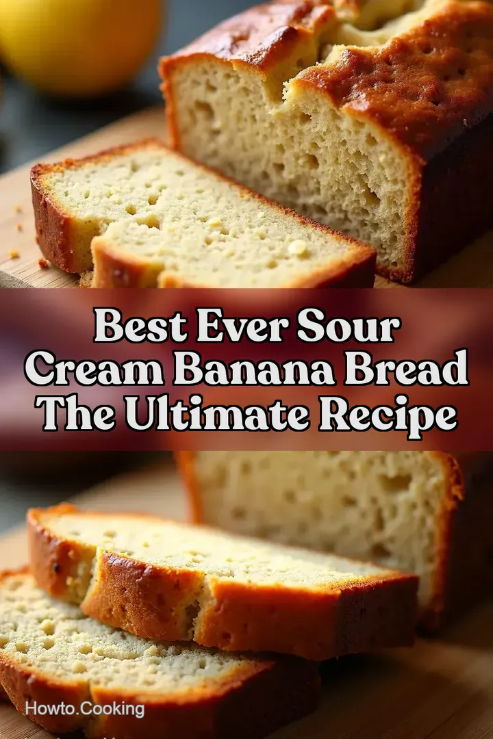 Best Ever Sour Cream Banana Bread The ULTIMATE Recipe