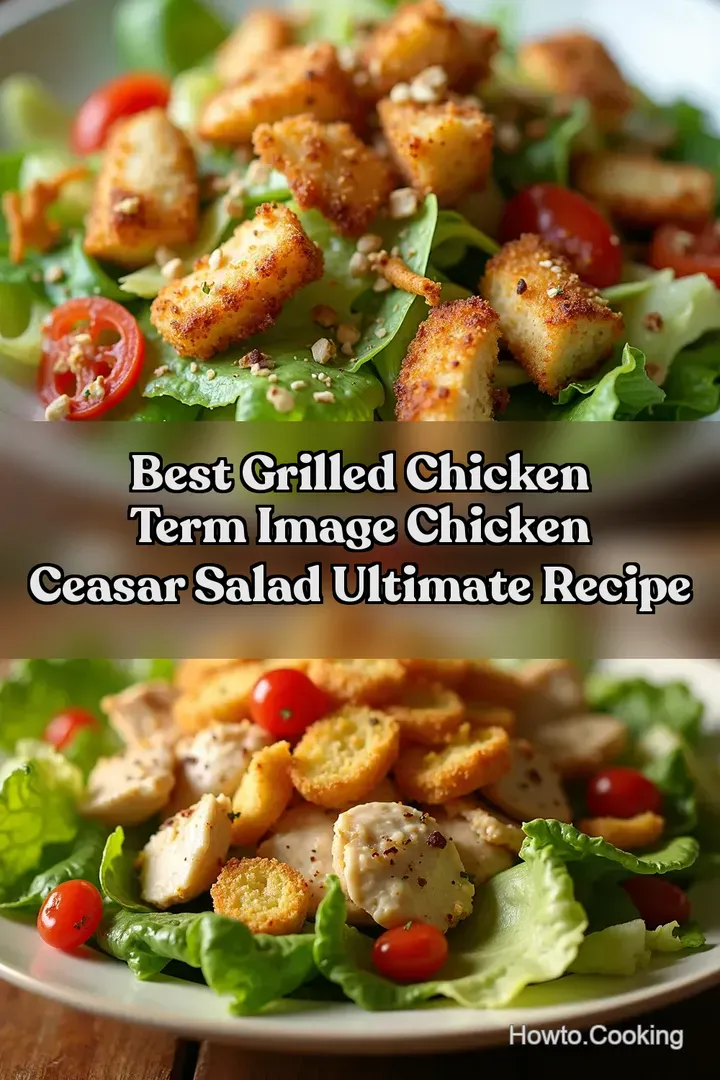 Best Grilled Chicken term image chicken ceasar salad Ultimate Recipe