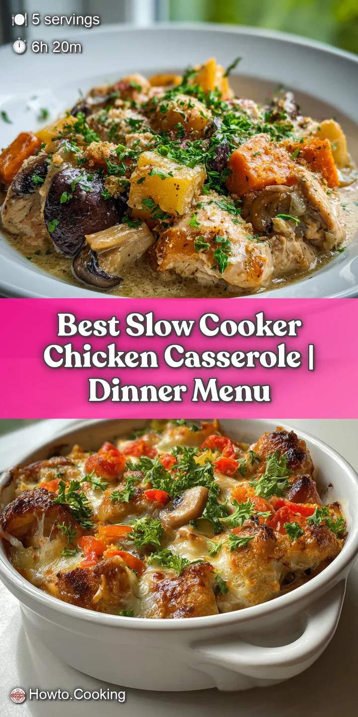 Close-up of bubbly, golden-brown casserole reveals tender chicken and soft noodles in a rich, creamy sauce.