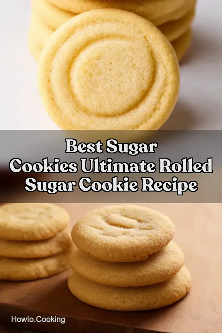 Best Sugar Cookies Ultimate Rolled Sugar Cookie Recipe