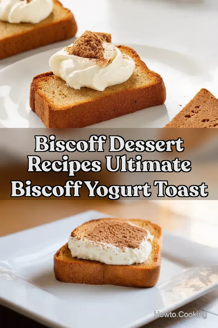 Biscoff Dessert Recipes Ultimate Biscoff Yogurt Toast