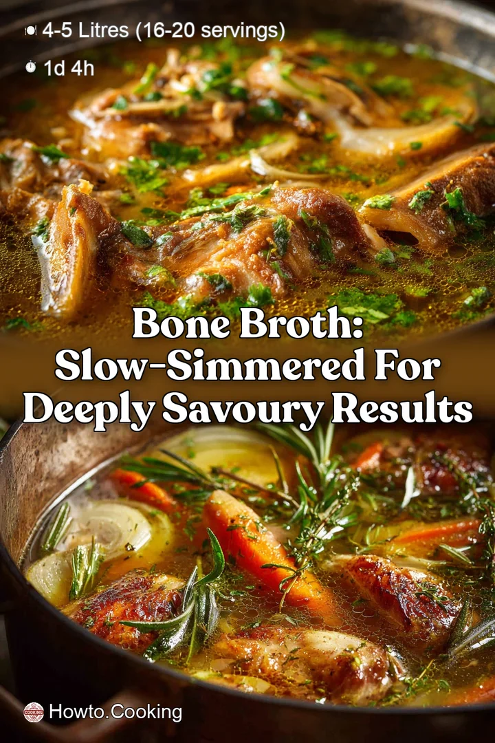 Bone Broth: Slow-Simmered for Deeply Savoury Results