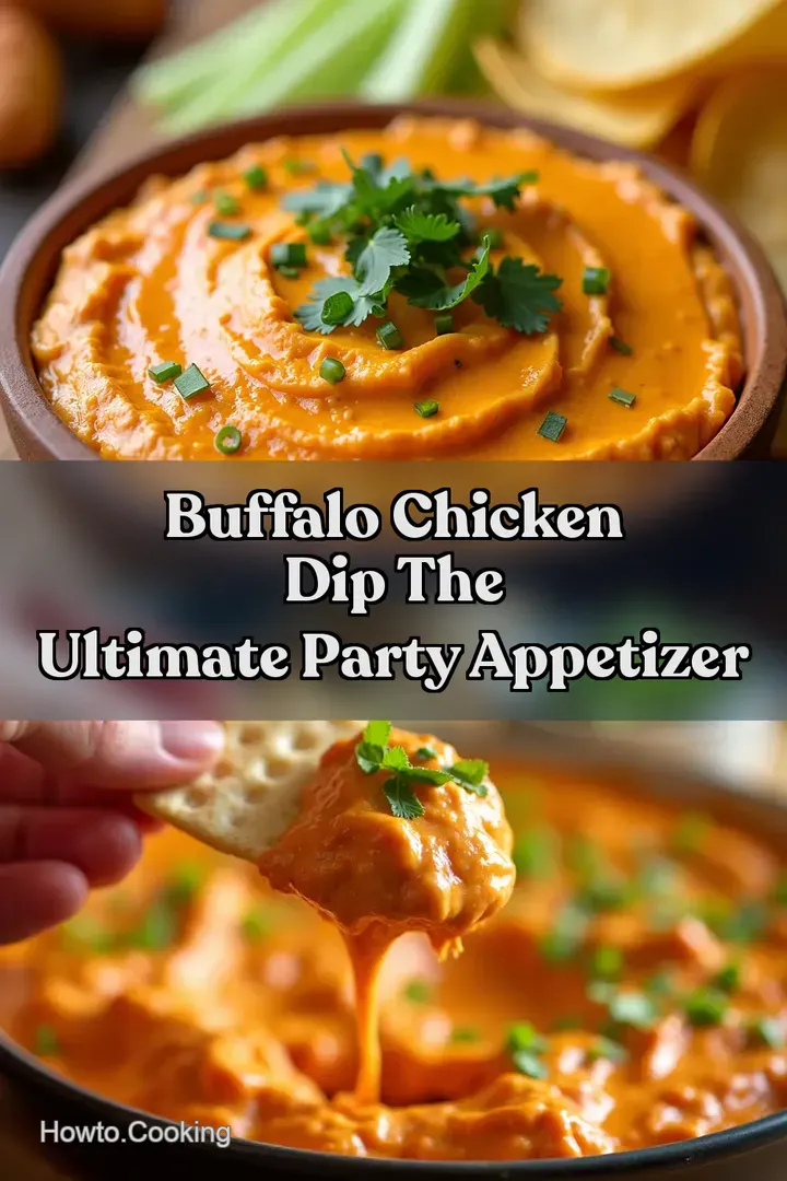 Buffalo Chicken Dip The Ultimate Party Appetizer