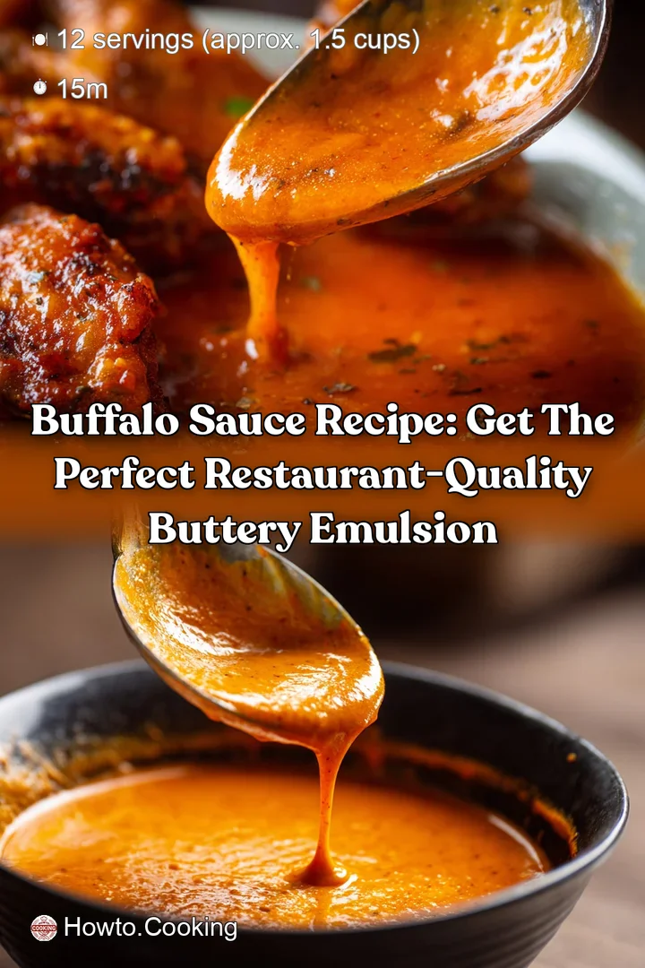 Buffalo Sauce Recipe: Get the Perfect Restaurant-Quality Buttery Emulsion