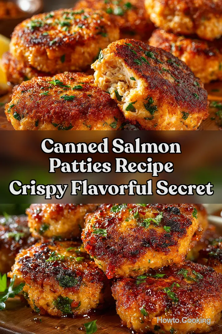 Canned Salmon Patties Recipe Crispy Flavorful Secret