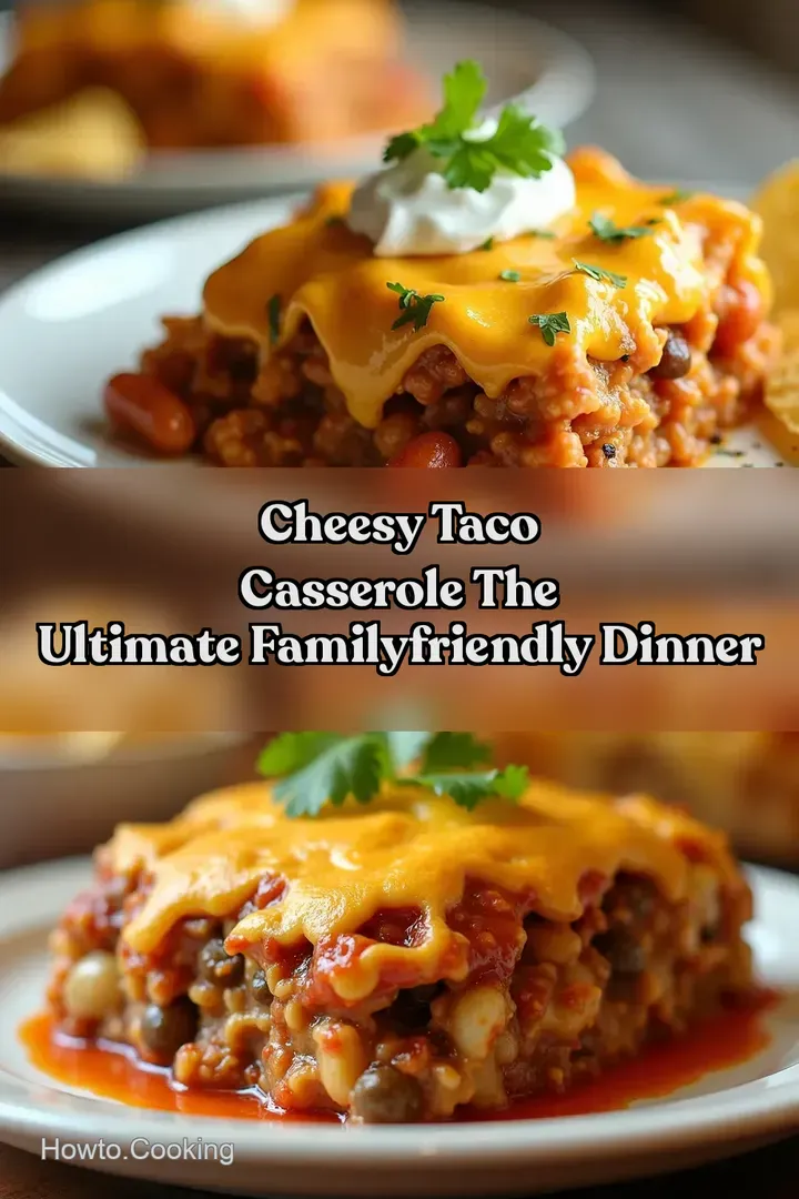 Cheesy Taco Casserole The Ultimate FamilyFriendly Dinner