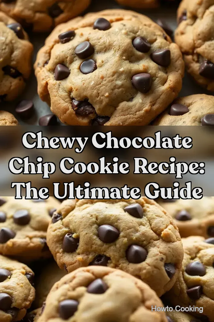 Chewy Chocolate Chip Cookie Recipe: The Ultimate Guide : PIN FOR LATER Chewy Chocolate Chip Cookie Recipe: The Ultimate Guide
