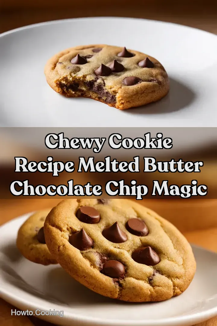 Chewy Cookie Recipe Melted Butter Chocolate Chip Magic