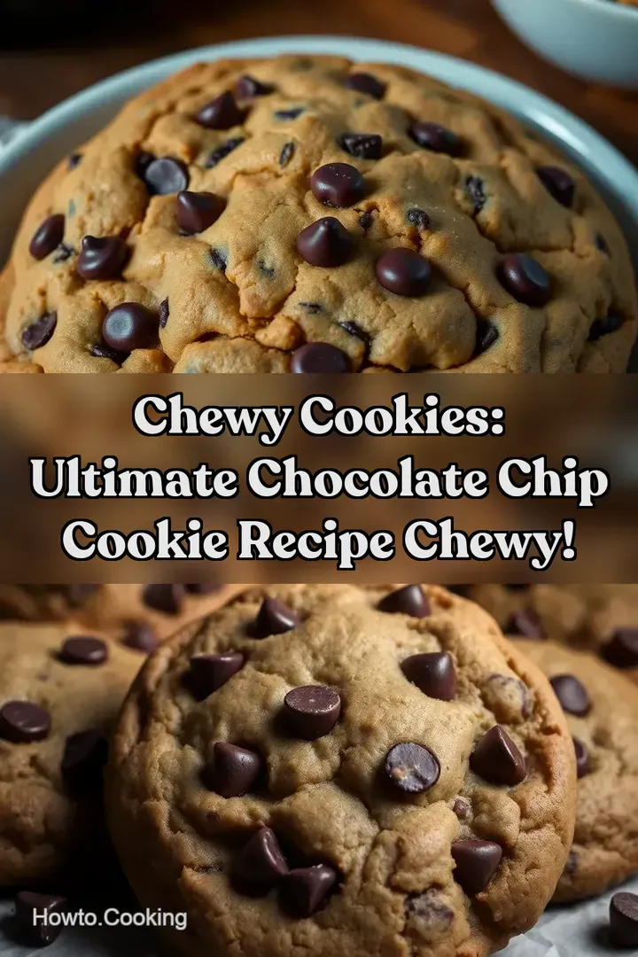 Chewy Cookies: Ultimate Chocolate Chip Cookie Recipe Chewy!