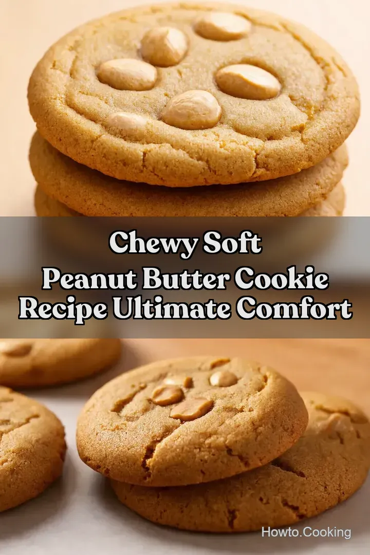 Chewy Soft Peanut Butter Cookie Recipe Ultimate Comfort : PIN FOR LATER Chewy Soft Peanut Butter Cookie Recipe Ultimate Comfort