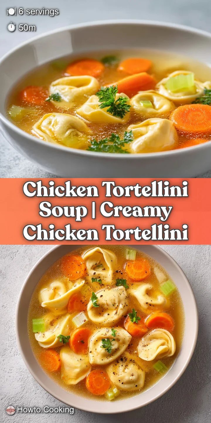 Macro shot of soft cheese-filled pasta and vibrant orange carrots glistening in a steaming, creamy savory broth.