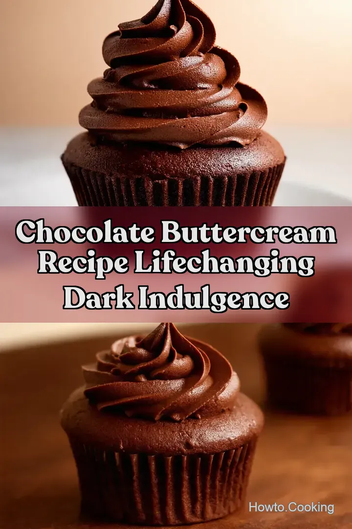Chocolate Buttercream Recipe LifeChanging Dark Indulgence