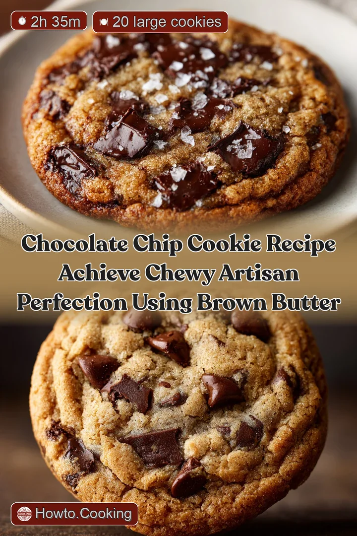 Chocolate Chip Cookie Recipe Achieve Chewy Artisan Perfection Using Brown Butter