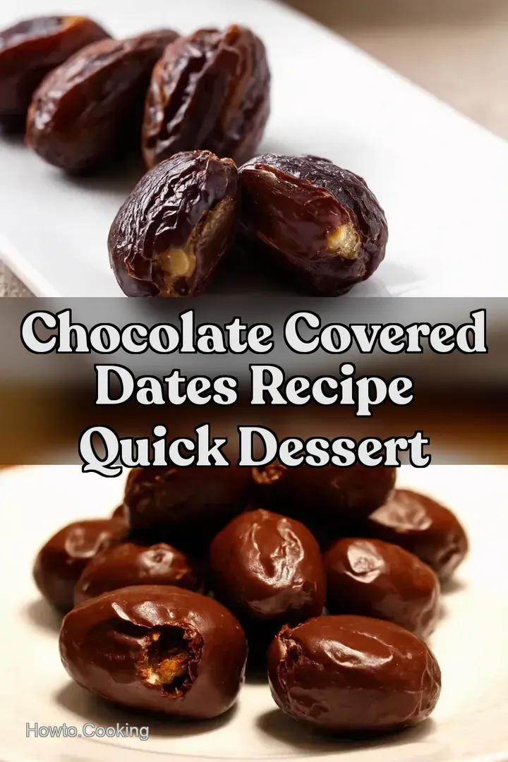 Chocolate Covered Dates Recipe Quick Dessert