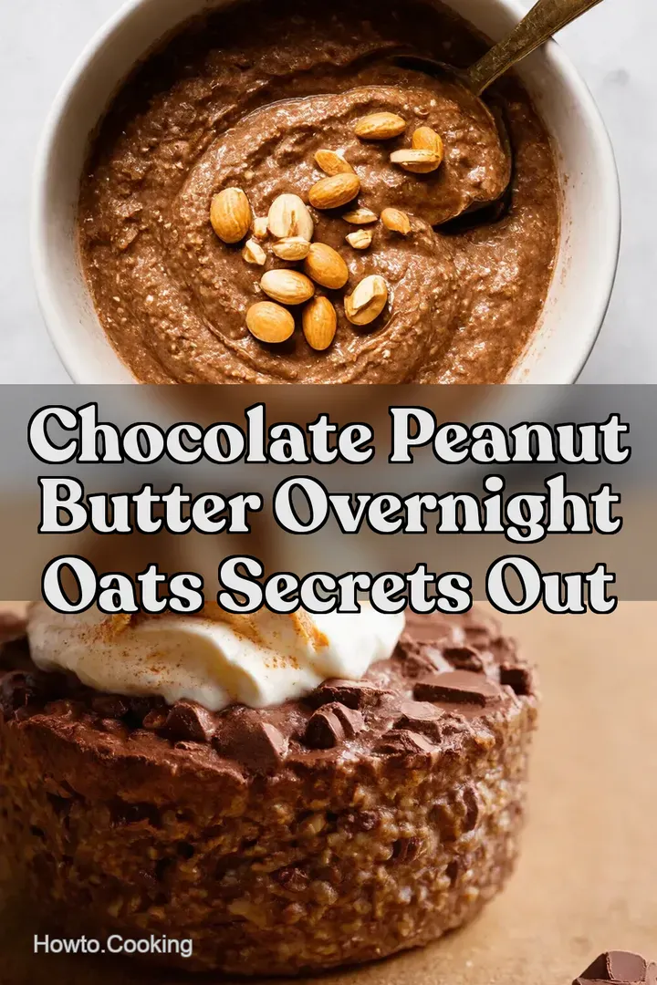 Chocolate Peanut Butter Overnight Oats Secrets Out